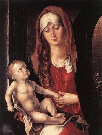 Virgin and Child before an Archway, Albrecht Durer